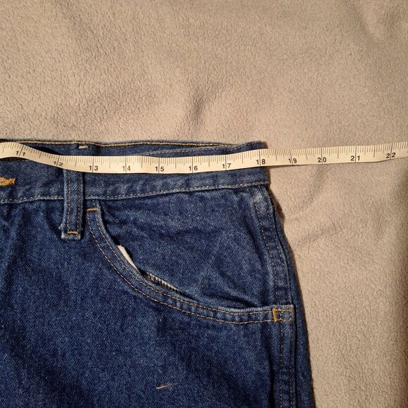 RUSTLER Jeans - Men 36x30 87619PW -  Blue Straight Leg - Picture 5 of 9